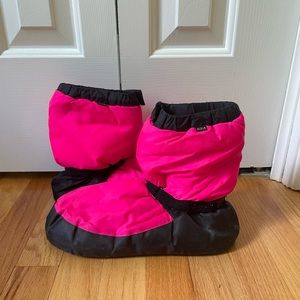 Hot Pink Bloch Dance Booties